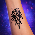 Tatuaje Semipermanente Abstracto Tribal
