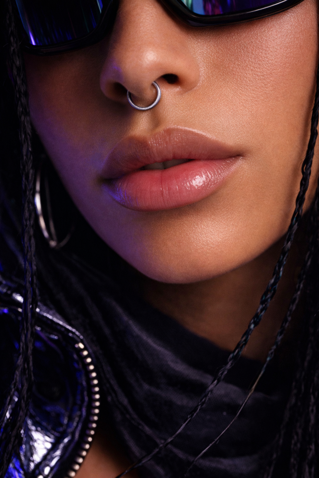 Piercing Septum Falso Sin Perforación