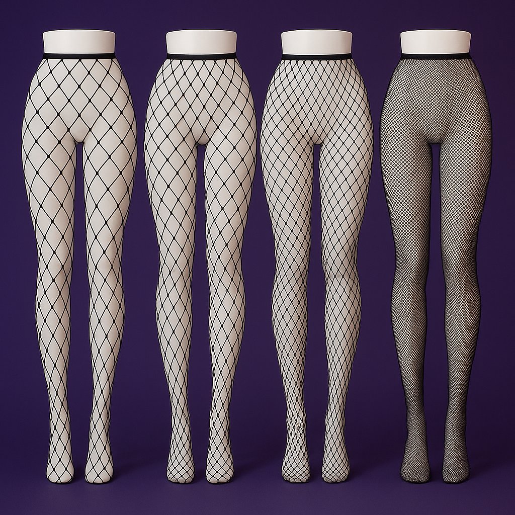 Medias rejilla negras fishnet pack