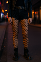 Medias rejilla negras fishnet pack 