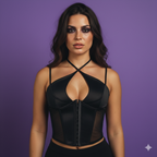 Top ajustado corset